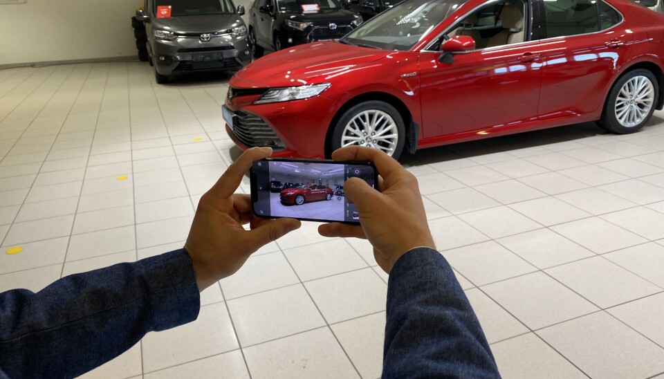 Autopix i bruk hos Toyota Romerike